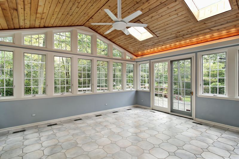 Sunroom Installation in Summer